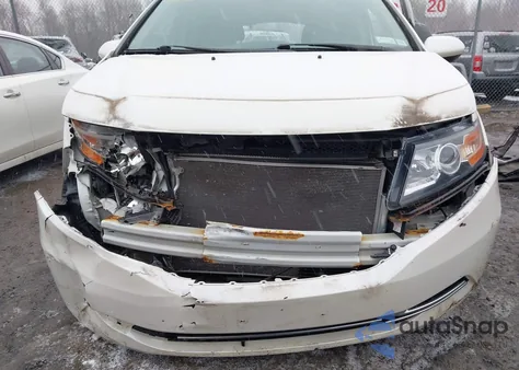 2017 Honda Odyssey Ex-L z USA, uszkodzony, nr VIN 5FNRL5H62HB020641